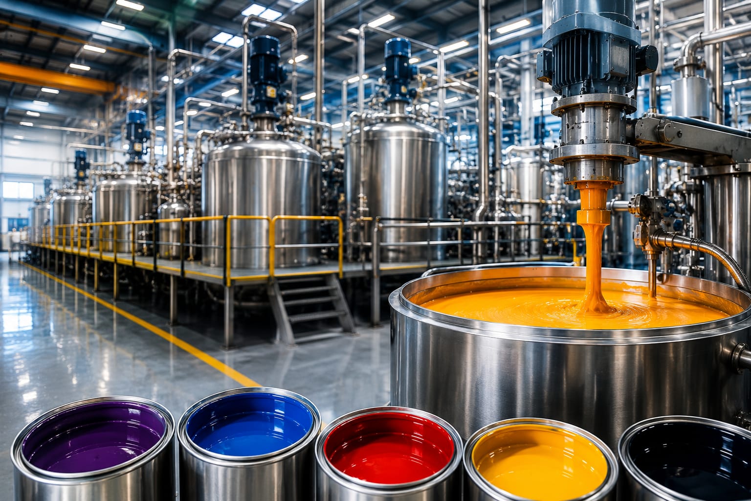 Paint Industry industrial operations