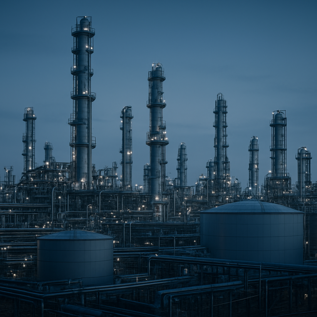 Oil Refinery industrial operations